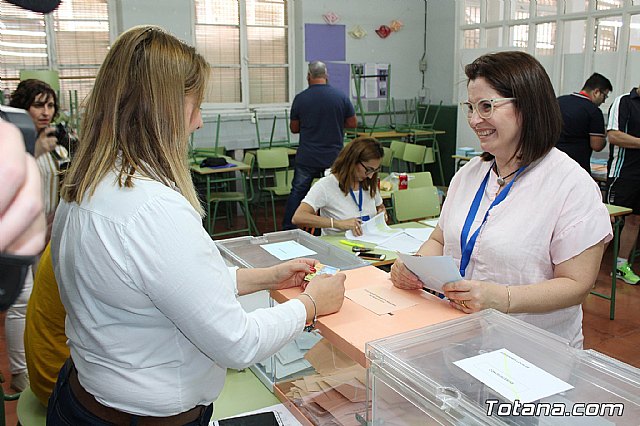Jornada electoral. Elecciones municipales, a la Asamblea Regional y al Parlamento Europeo - 26M 2019 - 257