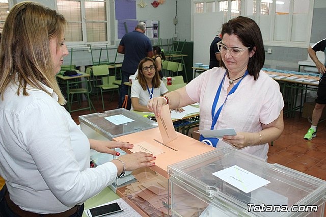 Jornada electoral. Elecciones municipales, a la Asamblea Regional y al Parlamento Europeo - 26M 2019 - 259