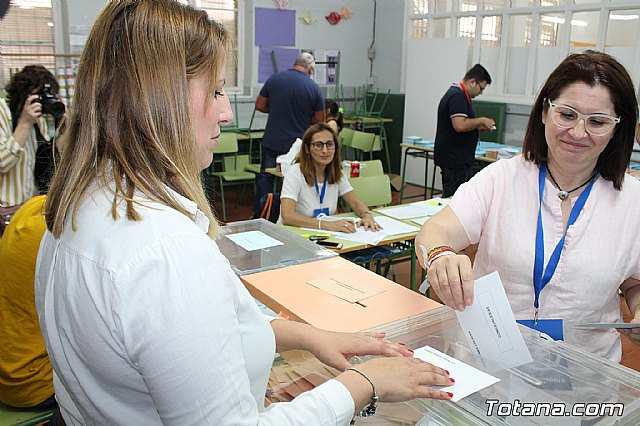 Jornada electoral. Elecciones municipales, a la Asamblea Regional y al Parlamento Europeo - 26M 2019 - 260