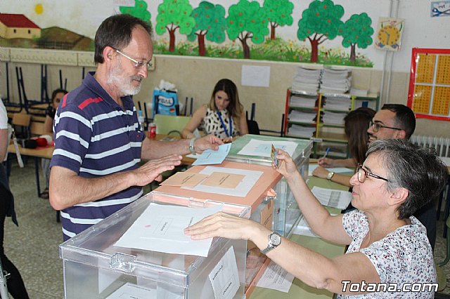 Jornada electoral. Elecciones municipales, a la Asamblea Regional y al Parlamento Europeo - 26M 2019 - 267