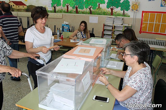 Jornada electoral. Elecciones municipales, a la Asamblea Regional y al Parlamento Europeo - 26M 2019 - 269