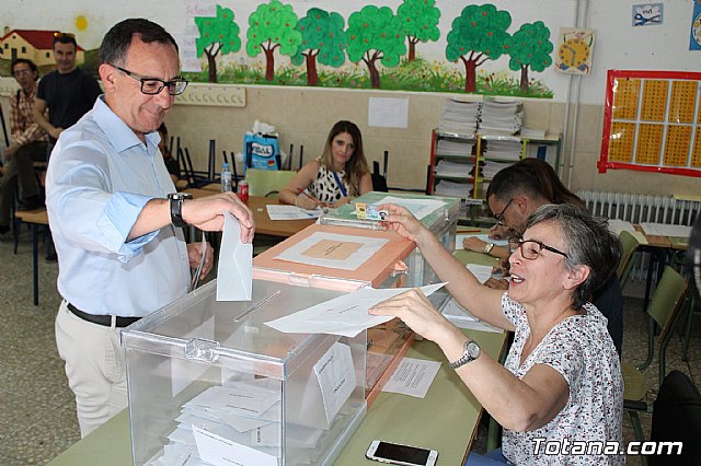 Jornada electoral. Elecciones municipales, a la Asamblea Regional y al Parlamento Europeo - 26M 2019 - 279