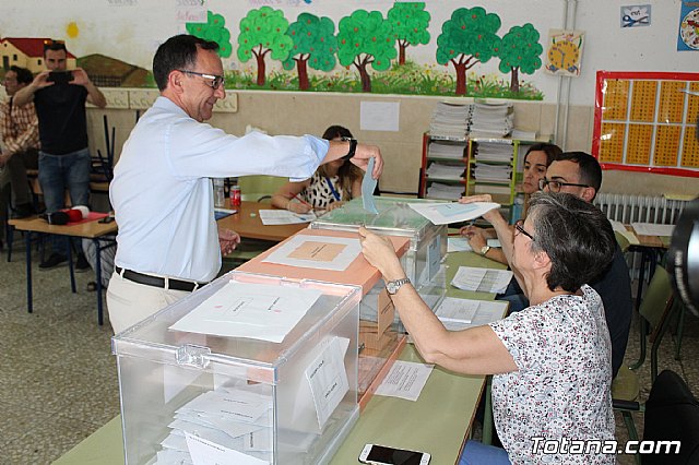 Jornada electoral. Elecciones municipales, a la Asamblea Regional y al Parlamento Europeo - 26M 2019 - 281