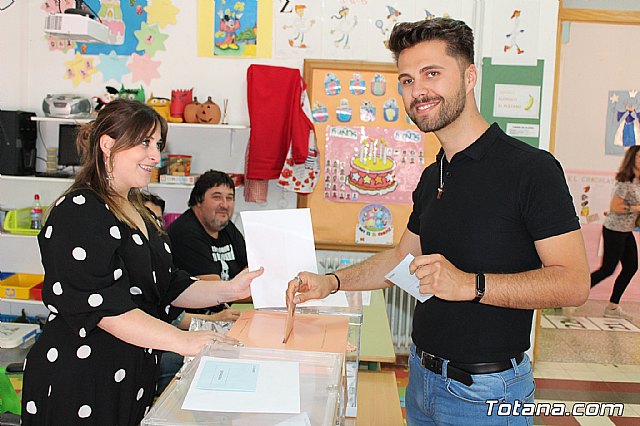 Jornada electoral. Elecciones municipales, a la Asamblea Regional y al Parlamento Europeo - 26M 2019 - 285