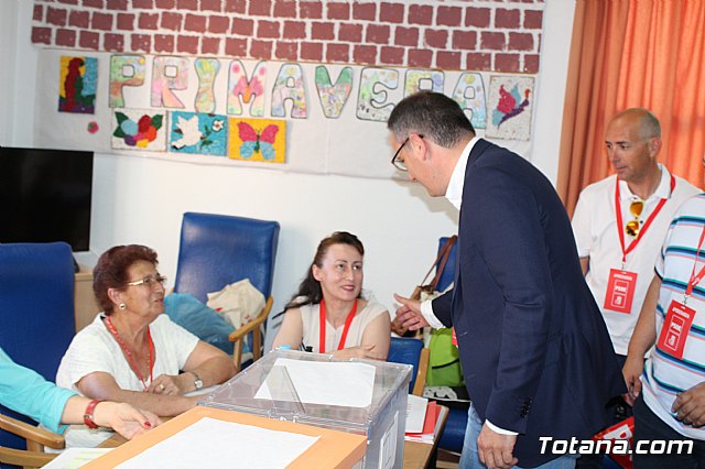 Jornada electoral. Elecciones municipales, a la Asamblea Regional y al Parlamento Europeo - 26M 2019 - 294