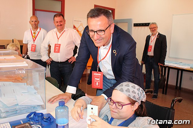 Jornada electoral. Elecciones municipales, a la Asamblea Regional y al Parlamento Europeo - 26M 2019 - 310