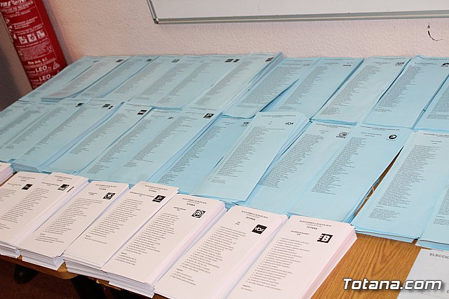 Jornada electoral. Elecciones municipales, a la Asamblea Regional y al Parlamento Europeo - 26M 2019 - 319