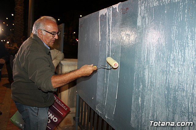 Pegada de carteles- Elecciones Generales 10N - 7
