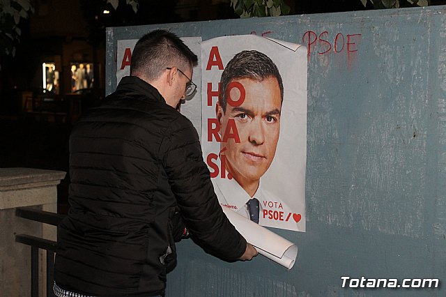 Pegada de carteles- Elecciones Generales 10N - 61