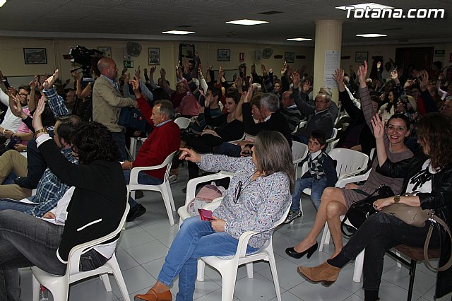 Asamblea PSOE Totana - Presentacin y aprobacin del Programa de Gobierno - 24