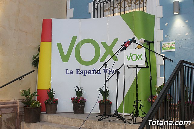 Presentacin VOX Totana  - Elecciones 26M 2019 - 26