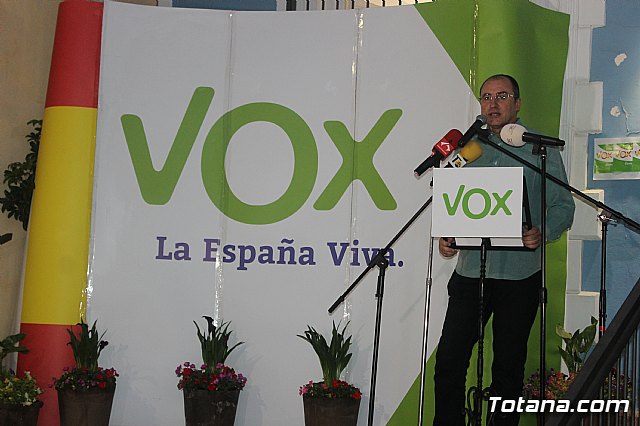 Presentacin VOX Totana  - Elecciones 26M 2019 - 37