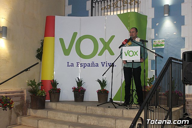 Presentacin VOX Totana  - Elecciones 26M 2019 - 38