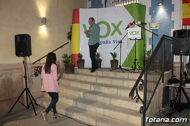 Presentacin VOX Totana  - Elecciones 26M 2019 - 51