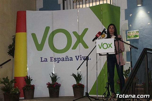 Presentacin VOX Totana  - Elecciones 26M 2019 - 60