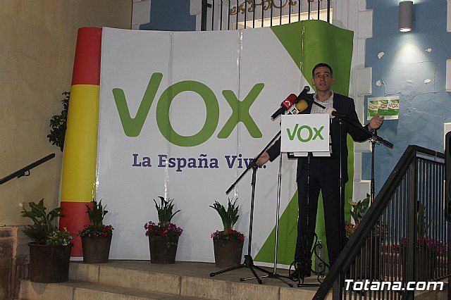 Presentacin VOX Totana  - Elecciones 26M 2019 - 62