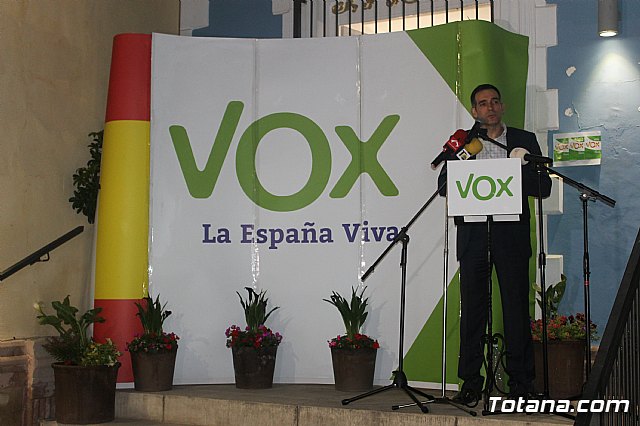 Presentacin VOX Totana  - Elecciones 26M 2019 - 70