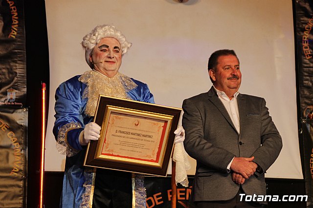 Gala Pregn y Mscara de Oro Carnaval de Totana 2018 - 462