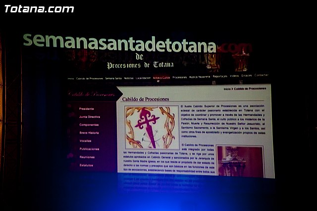 La Semana Santa de Totana gan el premio a la mejor web asociativa en los V Premios Web organizados por La Verdad - 69