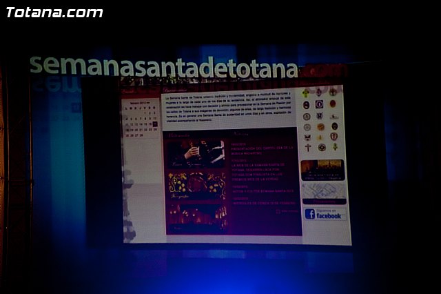 La Semana Santa de Totana gan el premio a la mejor web asociativa en los V Premios Web organizados por La Verdad - 79