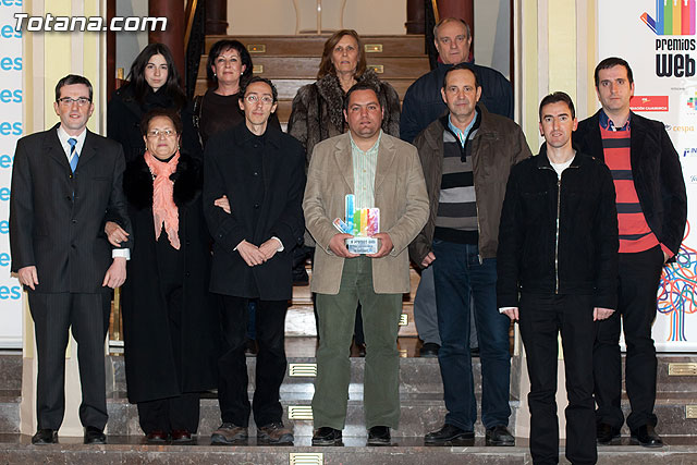 La Semana Santa de Totana ganó el premio a la mejor web asociativa en los V Premios Web organizados por La Verdad - 118 La Semana Santa de Totana ganó el premio a la mejor web asociativa en los V Premios Web organizados por La Verdad - 118