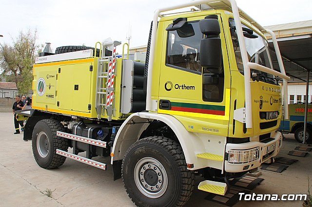 Unos cuarenta voluntarios de Proteccin Civil de Totana refuerzan las labores de vigilancia mvil y prevencin contra incendios con el fin de apoyar a las brigadas forestales en Sierra Espua durante este verano - 5