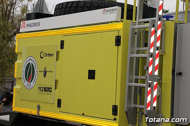 Unos cuarenta voluntarios de Proteccin Civil de Totana refuerzan las labores de vigilancia mvil y prevencin contra incendios con el fin de apoyar a las brigadas forestales en Sierra Espua durante este verano - 6