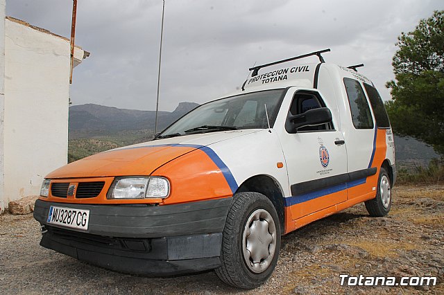 Unos cuarenta voluntarios de Proteccin Civil de Totana refuerzan las labores de vigilancia mvil y prevencin contra incendios con el fin de apoyar a las brigadas forestales en Sierra Espua durante este verano - 36