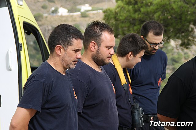 Unos cuarenta voluntarios de Proteccin Civil de Totana refuerzan las labores de vigilancia mvil y prevencin contra incendios con el fin de apoyar a las brigadas forestales en Sierra Espua durante este verano - 41