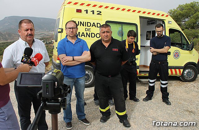 Unos cuarenta voluntarios de Proteccin Civil de Totana refuerzan las labores de vigilancia mvil y prevencin contra incendios con el fin de apoyar a las brigadas forestales en Sierra Espua durante este verano - 43