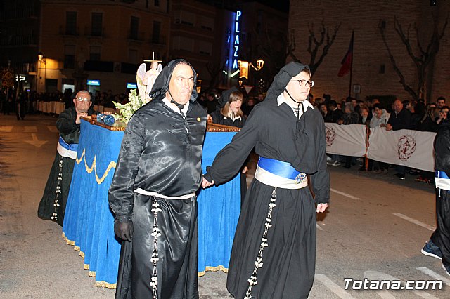 Procesin del Santo Entierro (recogida) - Semana Santa de Totana 2018 - 38