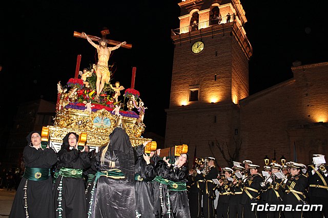 Procesin del Santo Entierro (recogida) - Semana Santa de Totana 2018 - 52