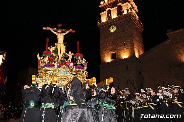 Procesin del Santo Entierro (recogida) - Semana Santa de Totana 2018 - 53