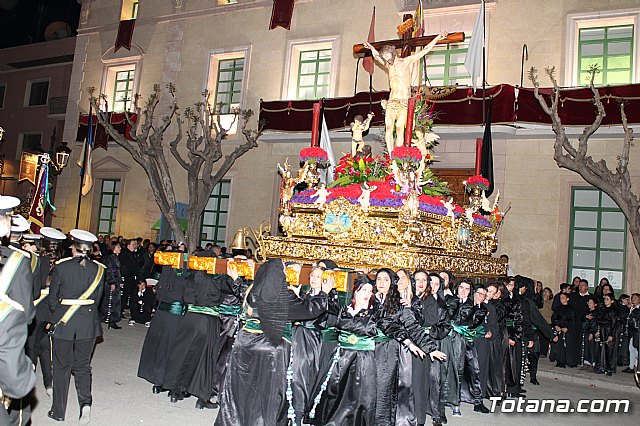 Procesin del Santo Entierro (recogida) - Semana Santa de Totana 2018 - 60