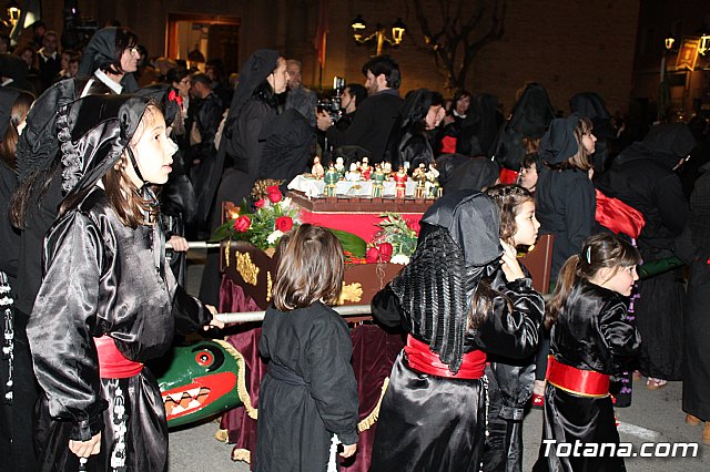Procesin del Santo Entierro (recogida) - Semana Santa de Totana 2018 - 62