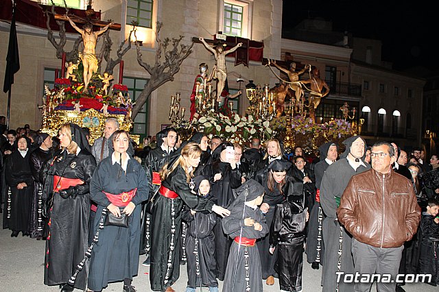 Procesin del Santo Entierro (recogida) - Semana Santa de Totana 2018 - 65