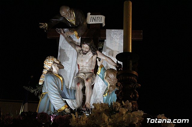 Procesin del Santo Entierro (recogida) - Semana Santa de Totana 2018 - 87