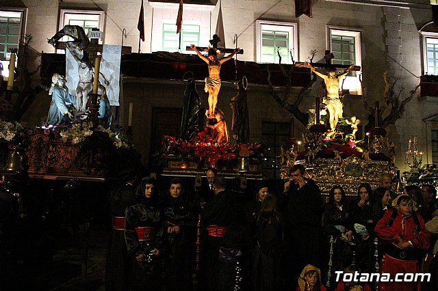 Procesin del Santo Entierro (recogida) - Semana Santa de Totana 2018 - 100