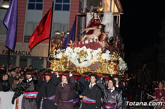 Procesin del Santo Entierro (recogida) - Semana Santa de Totana 2018 - 105