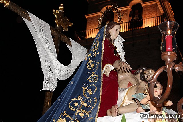 Procesin del Santo Entierro (recogida) - Semana Santa de Totana 2018 - 109