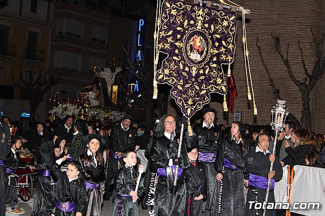 Procesin del Santo Entierro (recogida) - Semana Santa de Totana 2018 - 117