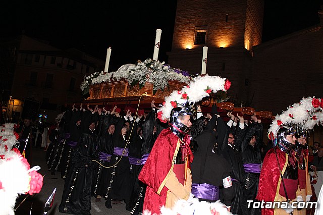 Procesin del Santo Entierro (recogida) - Semana Santa de Totana 2018 - 156