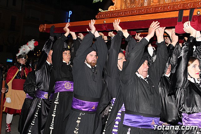 Procesin del Santo Entierro (recogida) - Semana Santa de Totana 2018 - 159