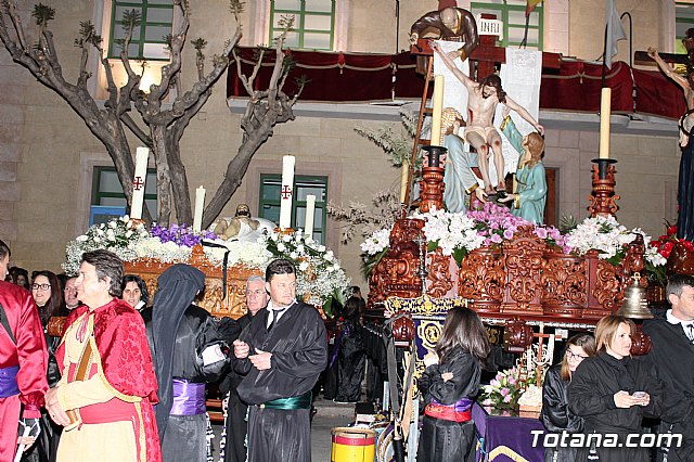 Procesin del Santo Entierro (recogida) - Semana Santa de Totana 2018 - 176