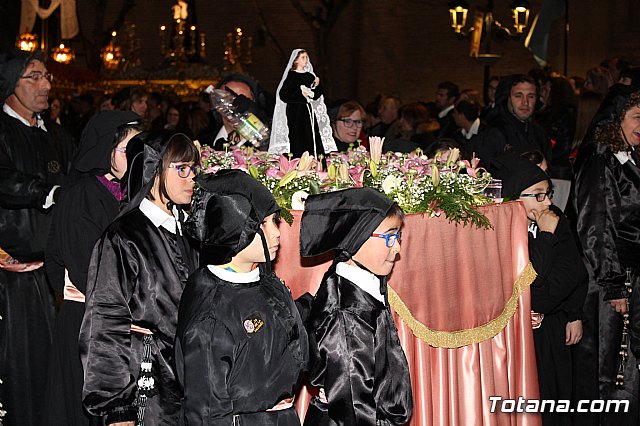 Procesin del Santo Entierro (recogida) - Semana Santa de Totana 2018 - 194