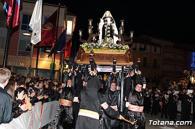 Procesin del Santo Entierro (recogida) - Semana Santa de Totana 2018 - 200