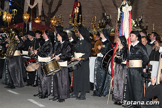 Procesin del Santo Entierro (recogida) - Semana Santa de Totana 2018 - 206