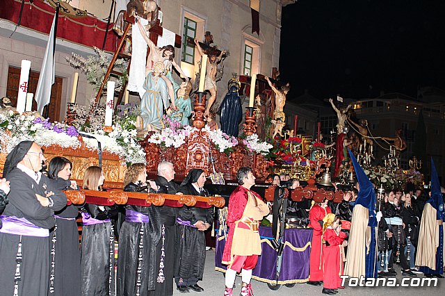 Procesin del Santo Entierro (recogida) - Semana Santa de Totana 2018 - 214