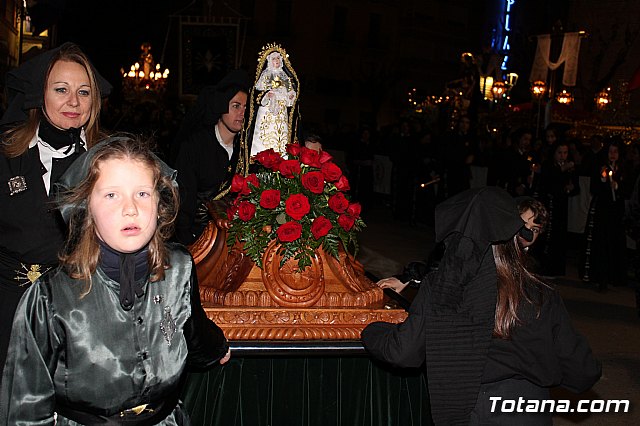 Procesin del Santo Entierro (recogida) - Semana Santa de Totana 2018 - 234