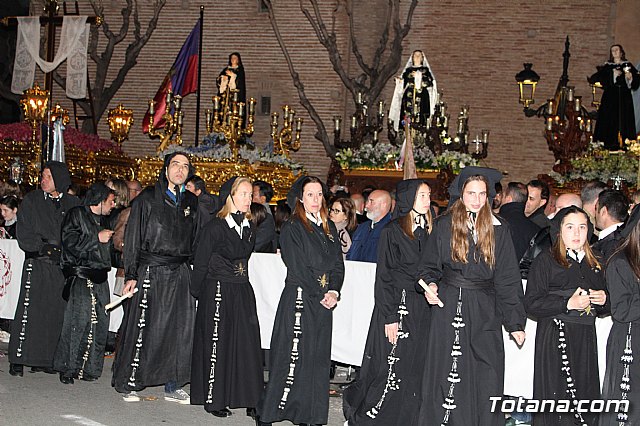 Procesin del Santo Entierro (recogida) - Semana Santa de Totana 2018 - 237